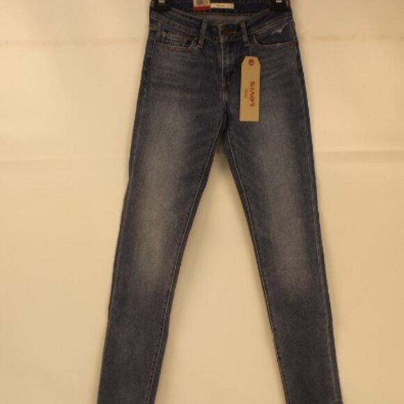 Levi's 712 Slim Blue Jeans - Picture 1 of 9
